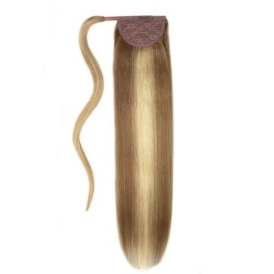 Full Payment Raw Virgin Cuticle Aligned Hair Ponytail 10A 12A Grade Natural Straight