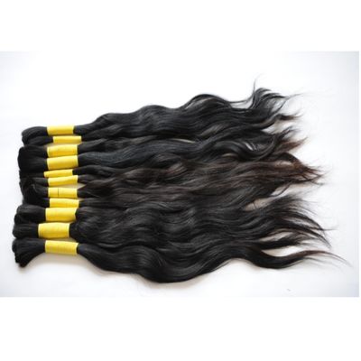 Wavy Hair Bulk Shipping FedEx / DHL /Aramex/TNT One Donor Virgin Human Hair Braiding
