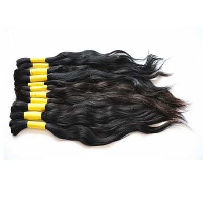 Wavy Hair Bulk Shipping FedEx / DHL /Aramex/TNT One Donor Virgin Human Hair Braiding