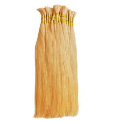Initial Payment Top Grade Vietnamese Raw Hair Bulk 9c Virgin Blonde Color Extensions