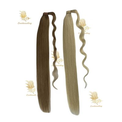 Long Straight Ponytail Wrap Around Clip in Hair Extensions Natural Hairpiece Hairpiece