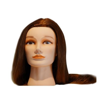 European and Asian Face Training Mannequins for Human Hair Practice Training Needs
