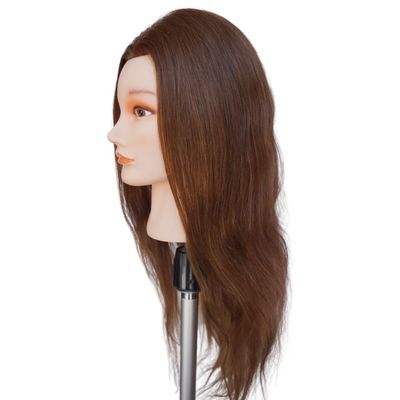 European and Asian Face Training Mannequins for Human Hair Practice Training Needs