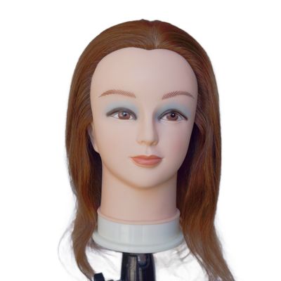 16 Inch 100% Human Hair Training Head for Professionals Professional