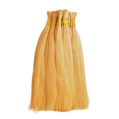 100% Human Hair Weave Bundles Blonde Hair Bundle with Shipping FedEx / DHL /Aramex/TNT