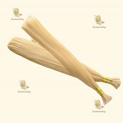 Cuticle Aligned Virgin Hair Russian Blonde Human Hair Bundle 30-Day Refund Guarantee