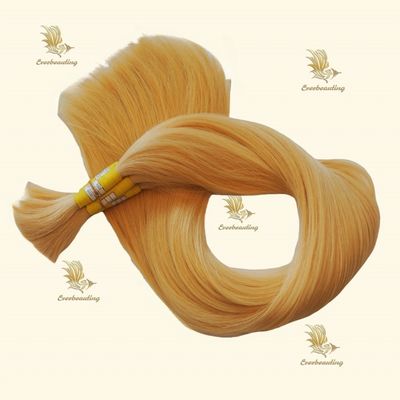 Cuticle Aligned Virgin Hair Russian Blonde Human Hair Bundle 30-Day Refund Guarantee