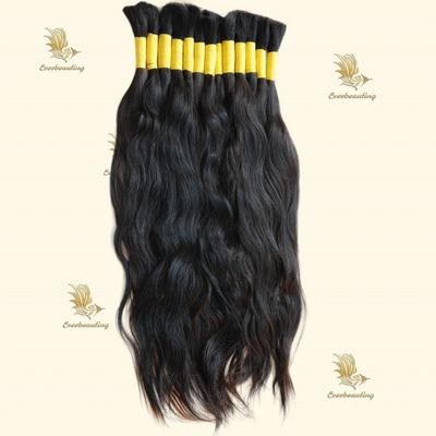 Unprocessed Human Hair Bundle No Tangle No Shedding Double Drawn Raw Virgin Hair