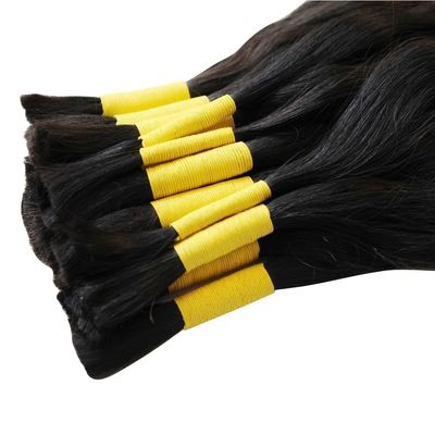 Unprocessed Human Hair Bundle No Tangle No Shedding Double Drawn Raw Virgin Hair
