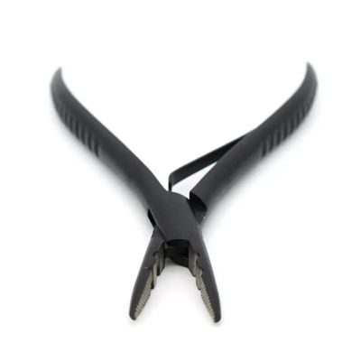 Customized Request Hair Parting Tool Stainless Steel I-Tips Micro Beads Closer Plier