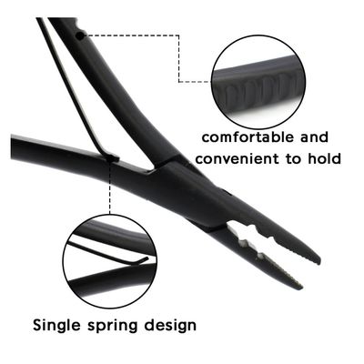 Customized Request Hair Parting Tool Stainless Steel I-Tips Micro Beads Closer Plier