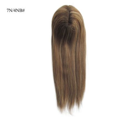 Mono Base Jewish Kosher Topper for Women 5.5X6 prime prime Cuticle Aligned Hair Piece