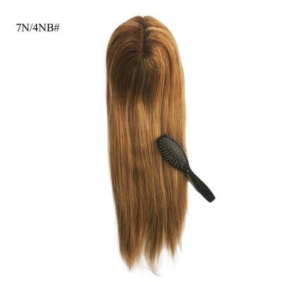 Remy Hair Human Hair Mono Topper for Thin Hair Women 0.300kg Package Gross Weight
